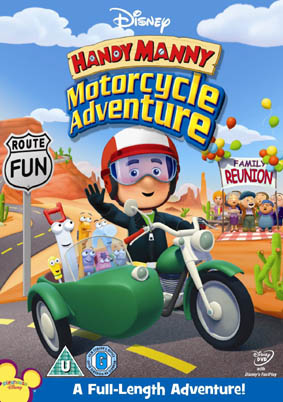 Disney DVD - Handy Manny Motorcycle Adventure with Greek Audio